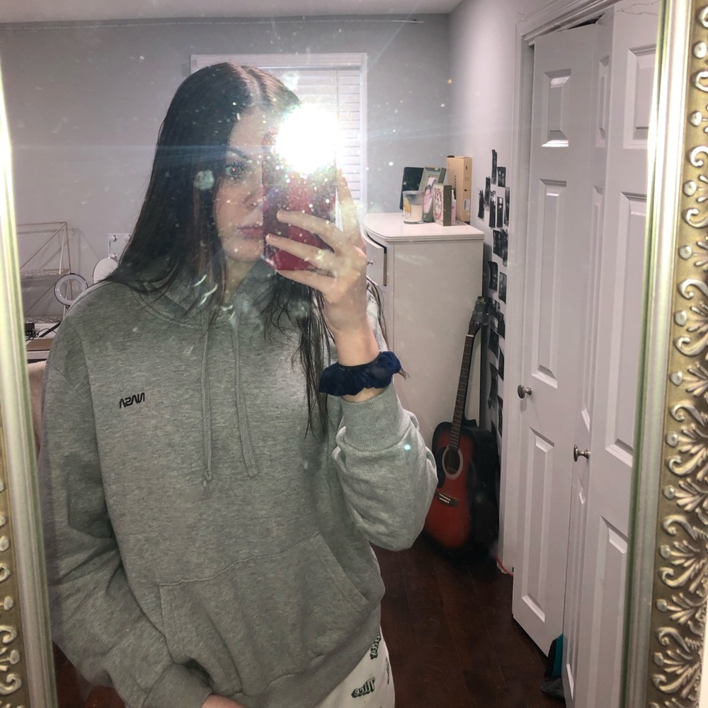 Gray NASA hoodie